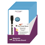 Charles Leonard CHL35600ST Mini Magnetic Dry Erase Board 12/St