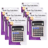 Charles Leonard CHL39200-6 Desktop Calculator (6 EA)