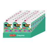 Charles Leonard CHL42024ST 24 Boxes Of 24 Crayons Asstd Colors