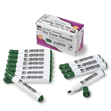 Charles Leonard CHL47925 12Ct Dry Erase Markers Green Chisel