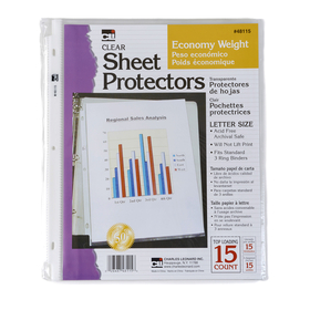 Charles Leonard CHL48115 Sheet Protectors Economy 15/Bg