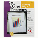 Charles Leonard CHL48145 Top Loading Sheet Protectors Clear