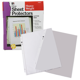 Charles Leonard CHL48341 Sheet Protectors 100/Bx