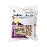Charles Leonard CHL56381 Rubber Bands Natural Color 1 3/8 Oz - Bag