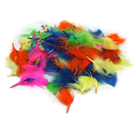 Charles Leonard CHL63030 Turkey Feathers Hot Colors 14G Bag