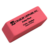 Charles Leonard CHL71504 24/Bx Synthetic Wedge Erasers Med