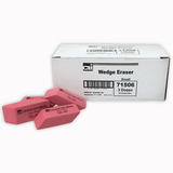 Charles Leonard CHL71506 Synthetic Wedge Erasers Small 36/Bx