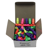 Charles Leonard CHL71544 Economy Eraser Caps Assorted Color