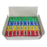 Charles Leonard CHL77775-144 One Hole Plastic Pencil, Sharpener Assorted Colors (144 EA)