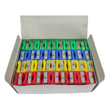 Charles Leonard CHL77775 One Hole Plastic Pencil Sharpener - Assorted Colors