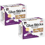 Charles Leonard CHL95123-2 White Glue Sticks 30 Per Pk (2 PK)