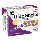 Charles Leonard CHL95623 30 Pk Purple Glue Sticks