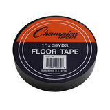 Champion Sports CHS1X36FTBK Floor Marking Tape Black