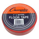 Champion Sports CHS1X36FTRD Floor Marking Tape Red