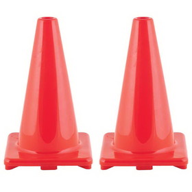 Champion Sports CHSC18OR-2 Flexible Vinyl Cone 18In Org, Weighted (2 EA)