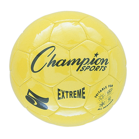 Champion Sports CHSEX5YL Soccer Ball Size 5 Composite Yellow