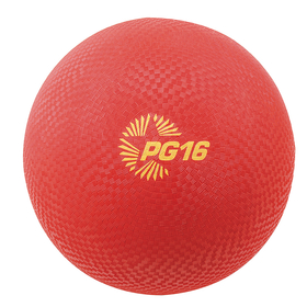 Champion Sports CHSPG16RD Playground Balls Inflates To 16In