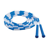 Champion Sports CHSPR9 Plastic Jump Rope Blue White Segmented 9Ft