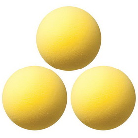 Champion Sports CHSRD7-3 Foam Ball 7In - Yellow (3 EA)