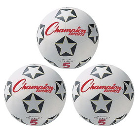 Champion Sports CHSSRB5-3 Champion Soccer Ball No 5 (3 EA)