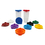 Chenille Kraft CK-5100 No Spill Paint Cups 10/Pk Dual Lid Storage Cups, Price/EA
