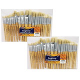 Creativity Street CK-5172-2 Wood Brushes 24 Per Pk (2 ST)