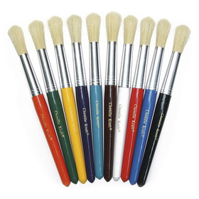 Chenille Kraft CK-5183 Colossal Brushes Set Of 10 Assorted Colors