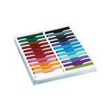 Chenille Kraft CK-9724 Quality Artists Square Pastels 24 Assorted Pastels