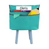 C-Line CLI10414 Standard Chair Cubbie 14In Seafoam, Green