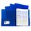 C-Line Products CLI32965 Blue Two Pocket Poly Portfolios, Price/PK