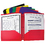 C-Line Products CLI33930 Bx Of 36 Two Pocket Poly Portfolios - Three Hole Punch Assorted Colors, Price/BX