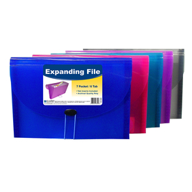C-Line Products CLI58300 C Line Expanding File 7 Pocket 6 Tab