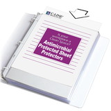 C-Line CLI62033 Heavyweight Sheet Protectors 100/Bx, With Antimicrobial Protection