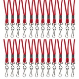 C-Line CLI89314-24 C Line Red Std Lanyard With, Swivel Hook (24 EA)