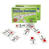 Learning Advantage CRE4080-2 Fraction Dominoes Game (2 EA)