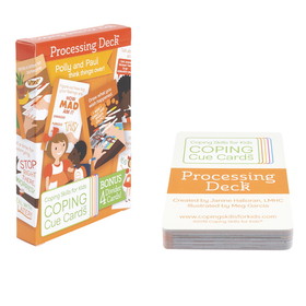 Coping Skills for Kids CSKCCPRO Coping Cue Cards Processing Deck
