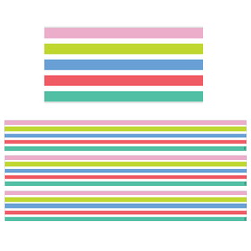 Creative Teaching Press CTP10426-3 Rainbow Stripes Border (3 PK)