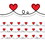 Creative Teaching Press CTP10479-3 Doodle Hearts Border (3 PK)