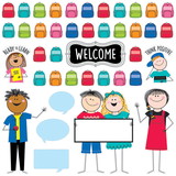 Creative Teaching Press CTP10669 Stick Kids All Are Welcome Bb Set