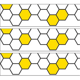 Creative Teaching Press CTP10676-3 Busy Bees Honeycomb Ez Bordr (3 PK)