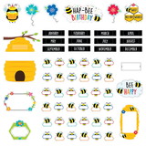 Creative Teaching Press CTP10688 Busy Bees Birthday Bees Mini Bb Set
