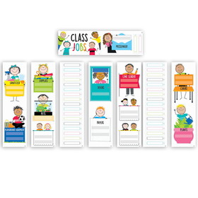 Creative Teaching Press CTP10689 Stick Kids Class Jobs Mini Bb Set