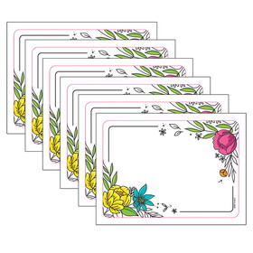 Creative Teaching Press CTP10693-6 Bright Blooms Doodly Labels (6 PK)