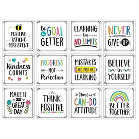 Creative Teaching Press CTP10815 Positive Mindset 10In Cut-Outs