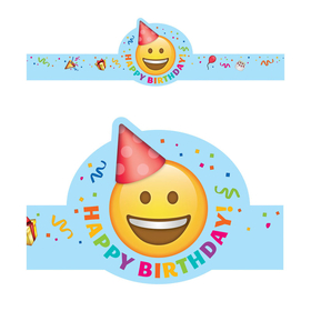 Creative Teaching Press CTP2565 Emoji Fun Happy Birthday Crowns