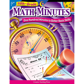 Creative Teaching Press CTP2587 Fifth-Gr Math Minutes