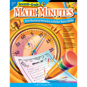 Creative Teaching Press CTP2635 Seventh-Gr Math Minutes