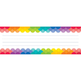 Creative Teaching Press CTP4401 Rainbow Scallops Name Plates