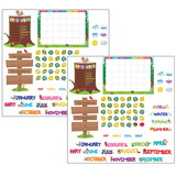 Creative Teaching Press CTP8006-2 Woodlnd Friends Calendar St (2 ST)