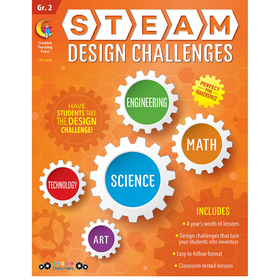 Creative Teaching Press CTP8209 Grade 2 Steam Design Resource Book